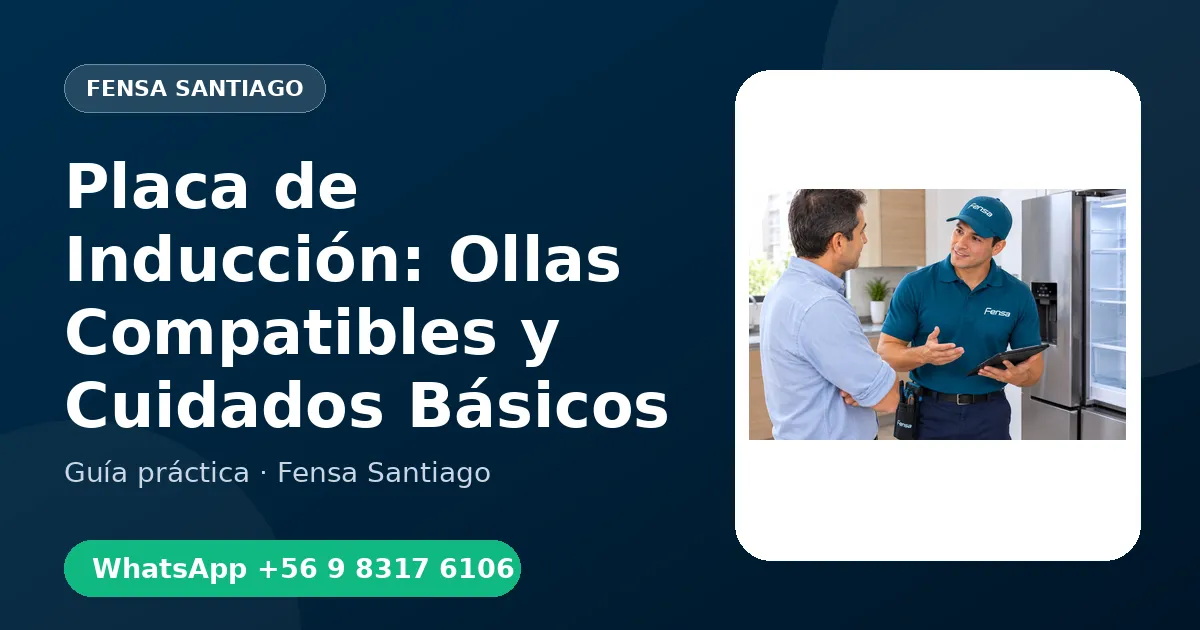 Placa de Inducción: Ollas Compatibles y Cuidados Básicos