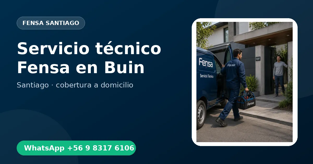 Mantenimiento Fensa en Buin