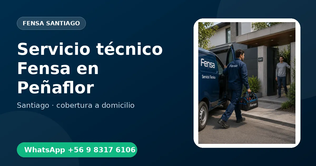 Técnico a domicilio Fensa en Peñaflor