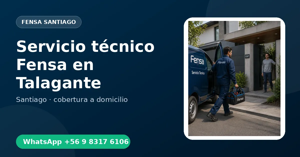 Mantenimiento Fensa en Talagante