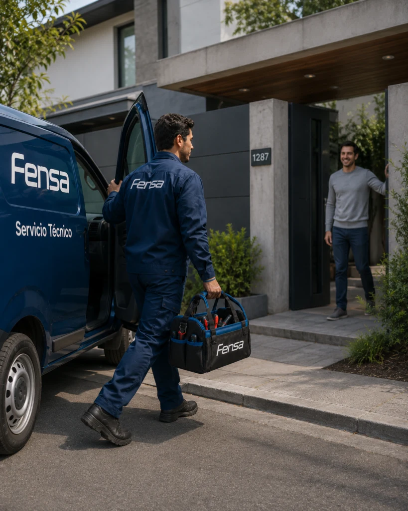 Innovación y servicio Fensa en Santiago